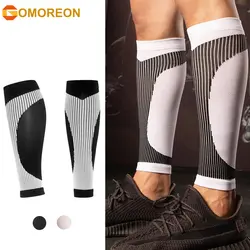 1Pair Calf Compression Sleeve Men and Women 20-30 mmHg, Shin Splint Compression Sleeve Socks for Varicose Veins Calf Sleeve