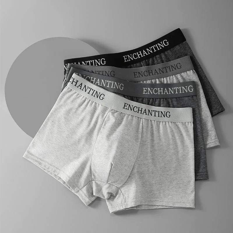 8pcs Men's Boxer Shorts Men's Briefs Men's Underwear Comfortable Soft Cotton Sexy 3D Pouch Underwear Boxer Shorts Larger Size