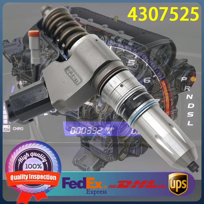 4307525 High Quality Common Rail Diesel Fuel Injector for Cummins M11 QSM11 ISM11 N14 QSN14 Series Diesel Engine Injector