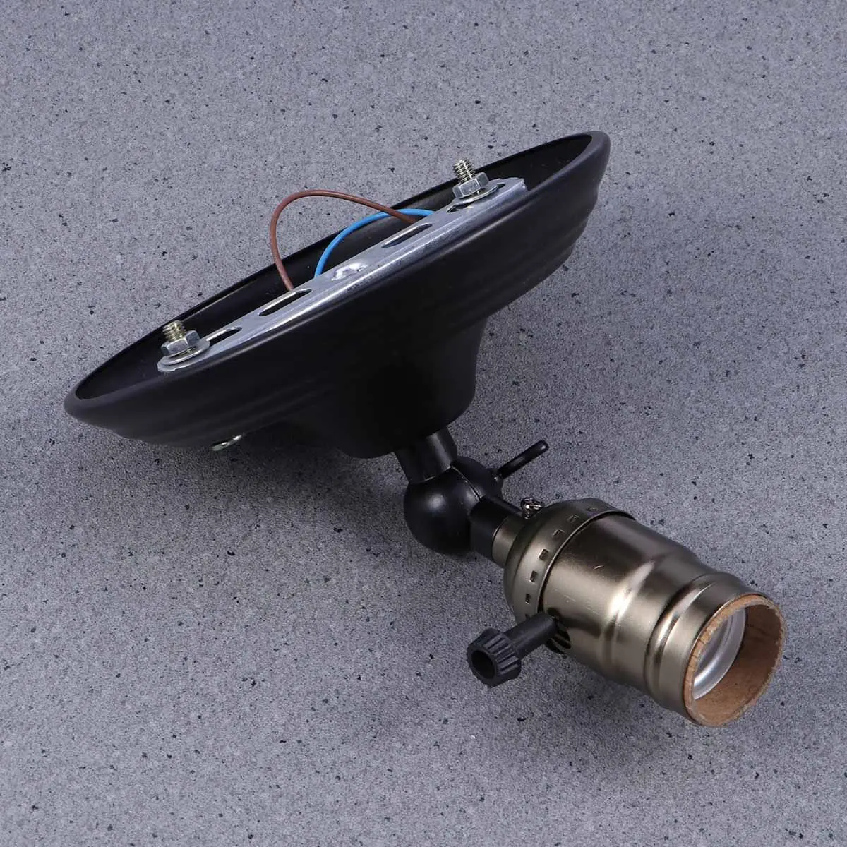 

Креативный настенный светильник из железа в форме оленя, черный, без лампы, декоративный, для лестницы, коридора, спальни, гостиной, современный настенный светильник