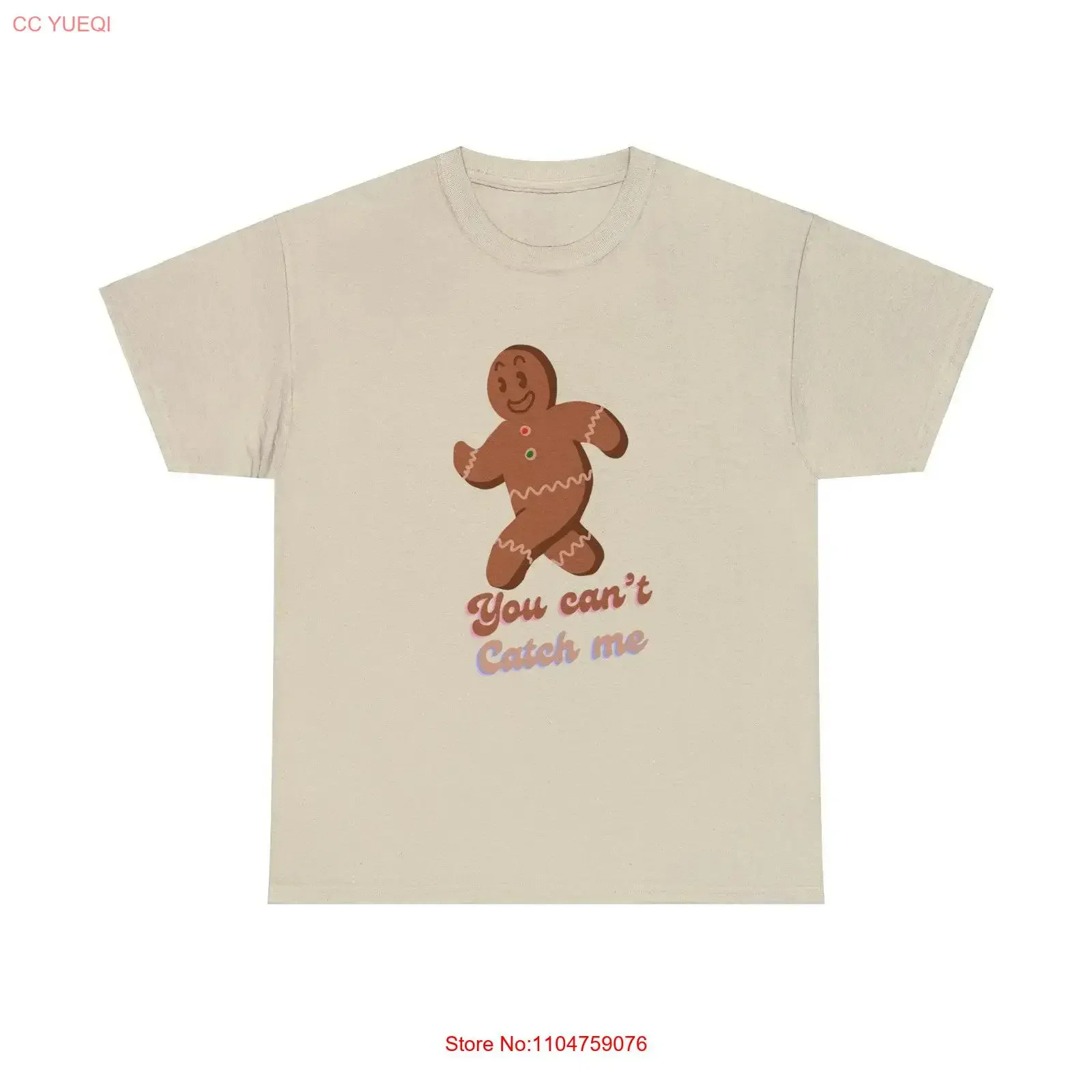 Camiseta divertida para hombre y mujer, camiseta con estampado de pan de jengibre para Nochebuena, estilo vintage, lavada, con gráfico elegante, ropa informal de diseñador, ropa de calle