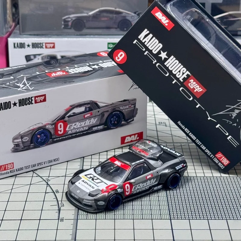 In Stock Mini Gt 1:64 Gr Supra Range Rover 1981 Camel Aventador Mustang Fairlady Z Nsx Diecast Model Car Model Toy