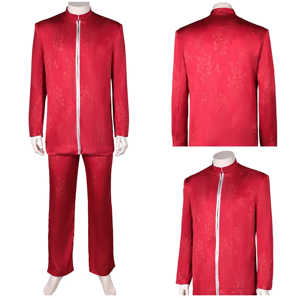 Live Action TV Yu Yu hakusho Kurama Costume Cosplay uomo Fantasia cappotto pantaloni Halloween carnevale travestimento vestito per maschio adulto ragazzo