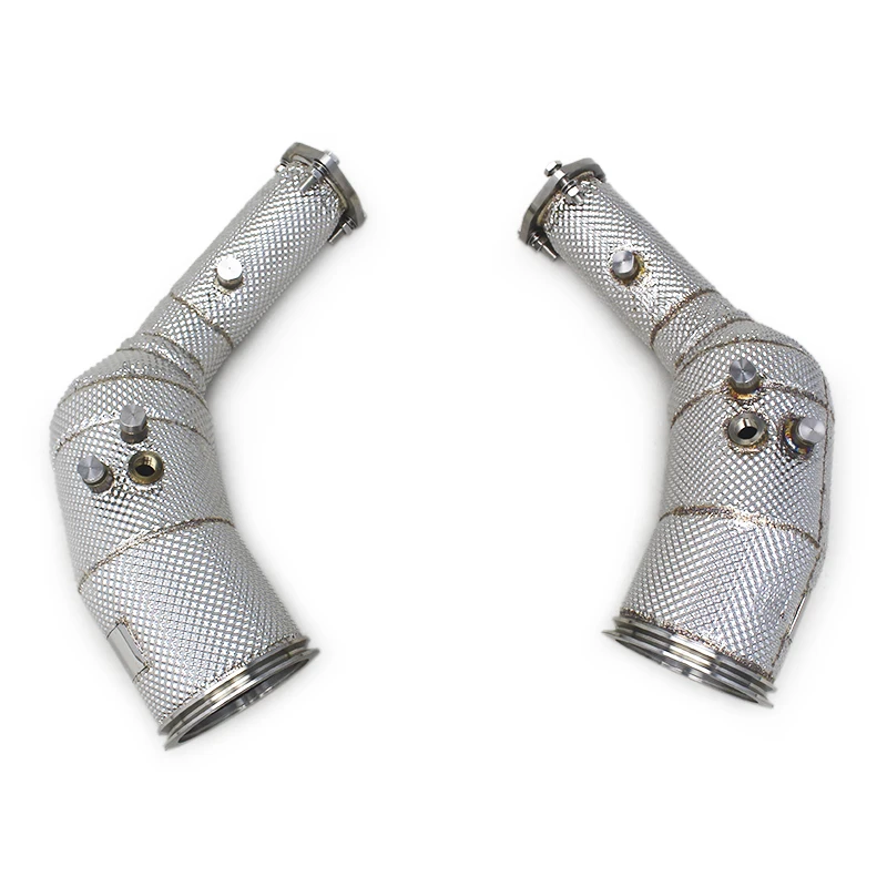 

Hot Sale Factory Performance Downpipe for RS6/RS7 C8 4.0T 2021-2022 Stainless Steel Exhaust Downpipes Header With OPF/GPF