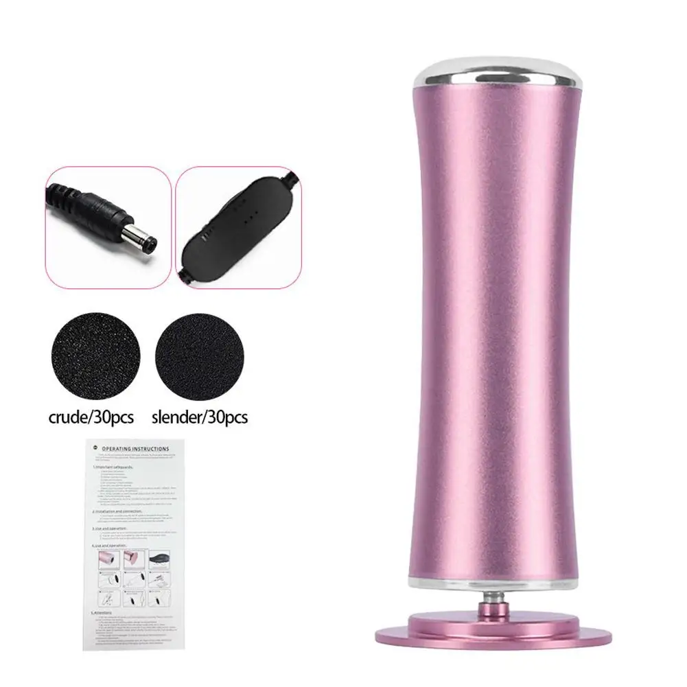 ملف كهربائي للأقدام آلة باديكير مزيل الجلد الميت الكالس القدم طحن المتقلب قابلة للشحن أداة العناية بالقدم الغسيل جديد