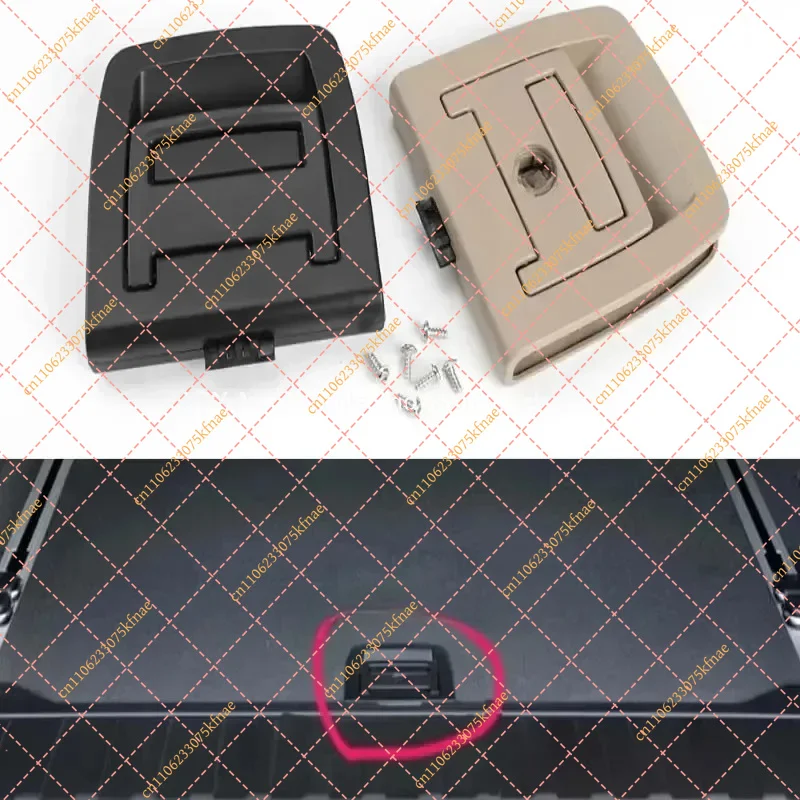 Spare Tire Cover Lock Car Trunk Floor Mat Handle 51477267484 51477267483 Fit For F15 F16 X5 X6 Auto Replacement Parts