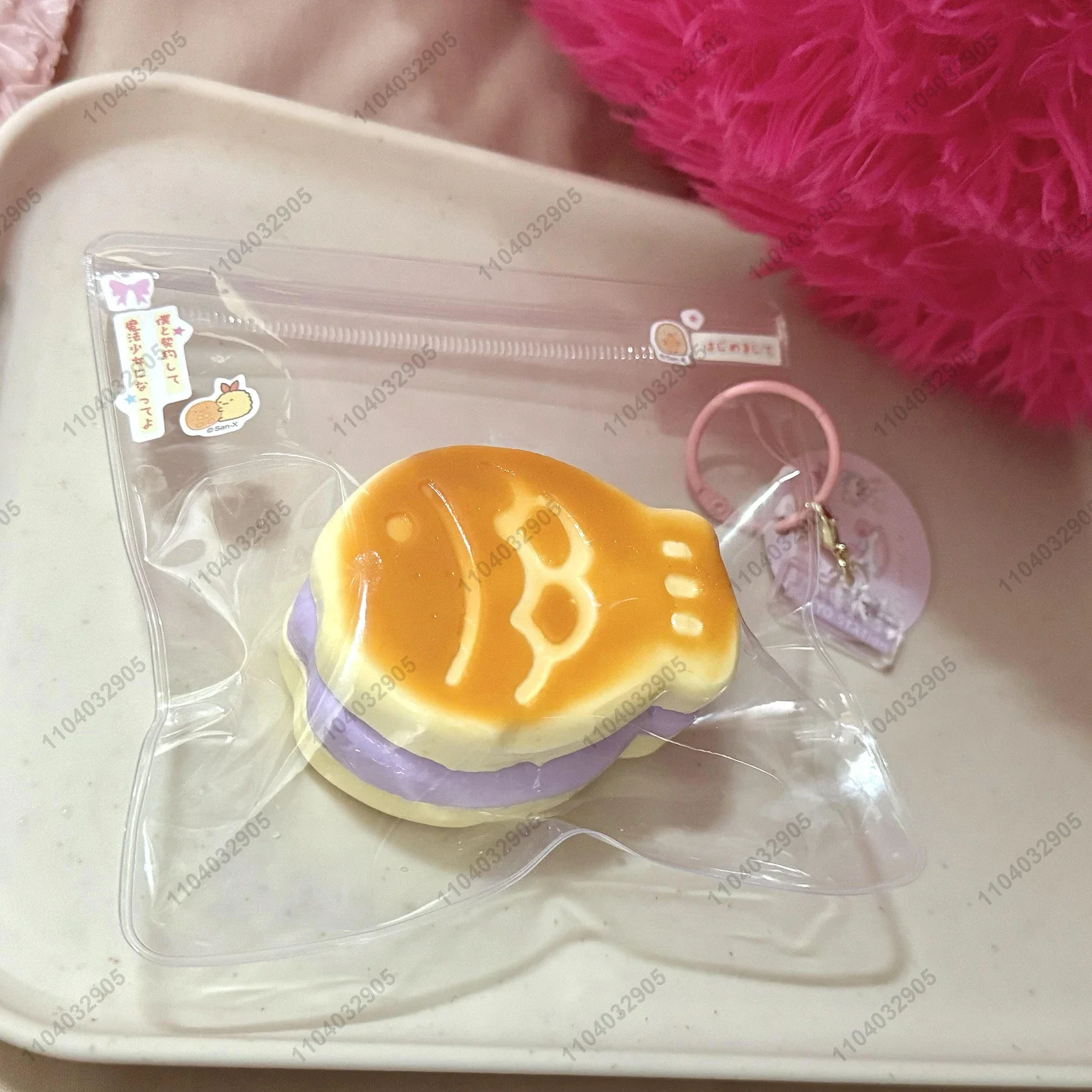 Рыба тайяки Taba Squishy силиконовая многоцветная сэндвич Taiyaki игрушка мочи антистрессовая Расслабляющая игрушка для рук