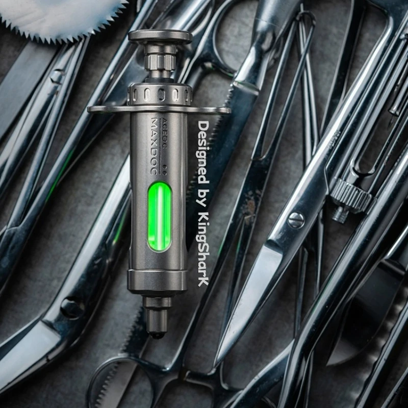 (Prevendita)MAXDOC concentra il trattamento del tipo I ACEDC meccanico in metallo rotore composto con punta delle dita giocattolo di decompressione della carta spinta