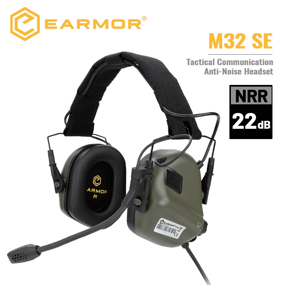 

Оригинальные тактические электронные наушники для стрельбы M32 SE, спортивные противошумные наушники для спорта на открытом воздухе, усиление звука для охоты