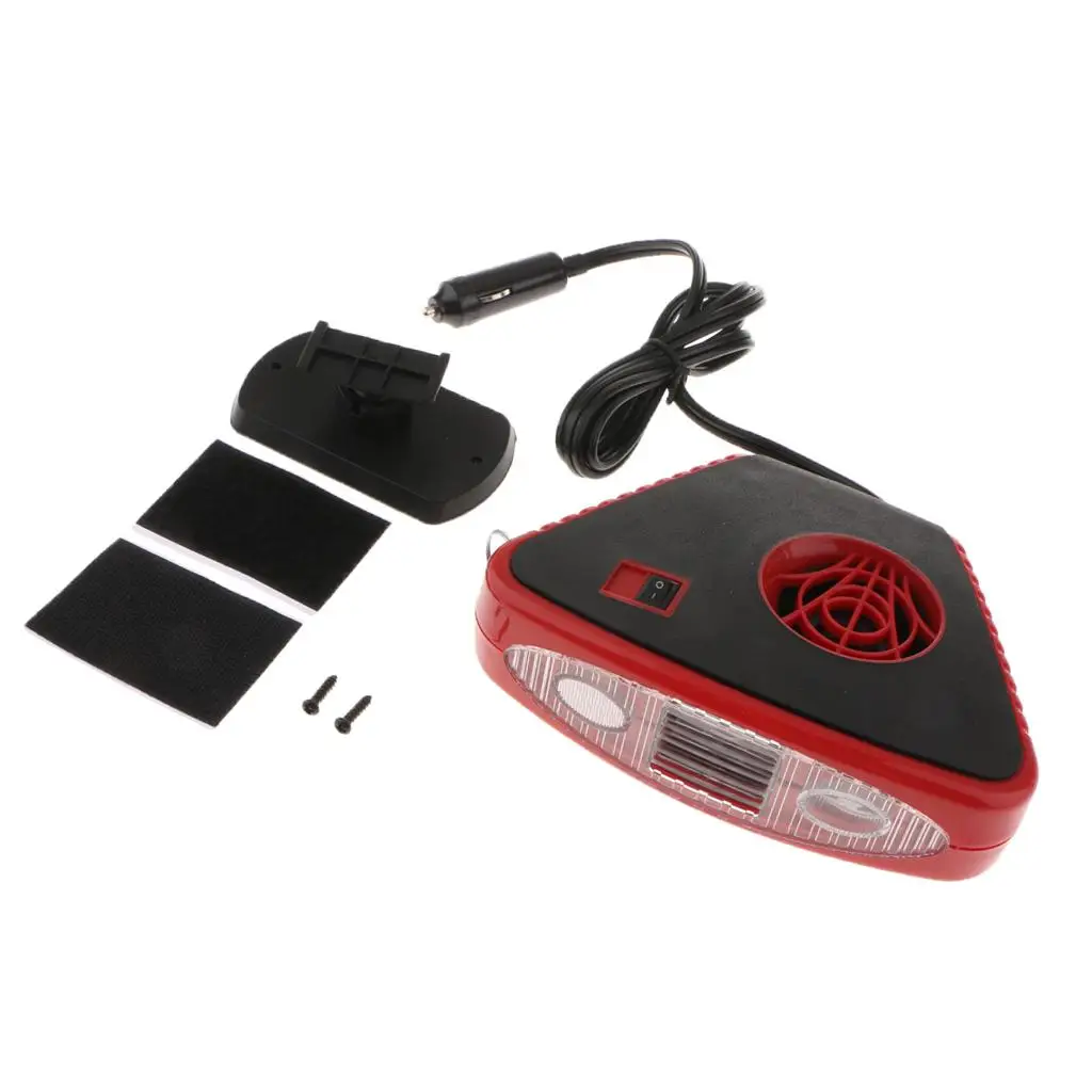 

12V Auto Heater Defroster Fan Demister Electric Car Heating Cooling for Window Defrost Travel