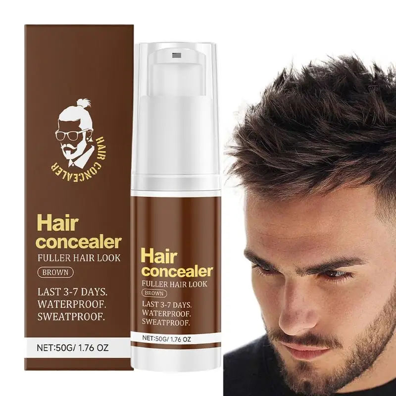 Waterproof Hairline & Root Concealer Pen 50g brown Coverage Hair Shadow Powder Hair Shadow Trimming Root Cover Up
