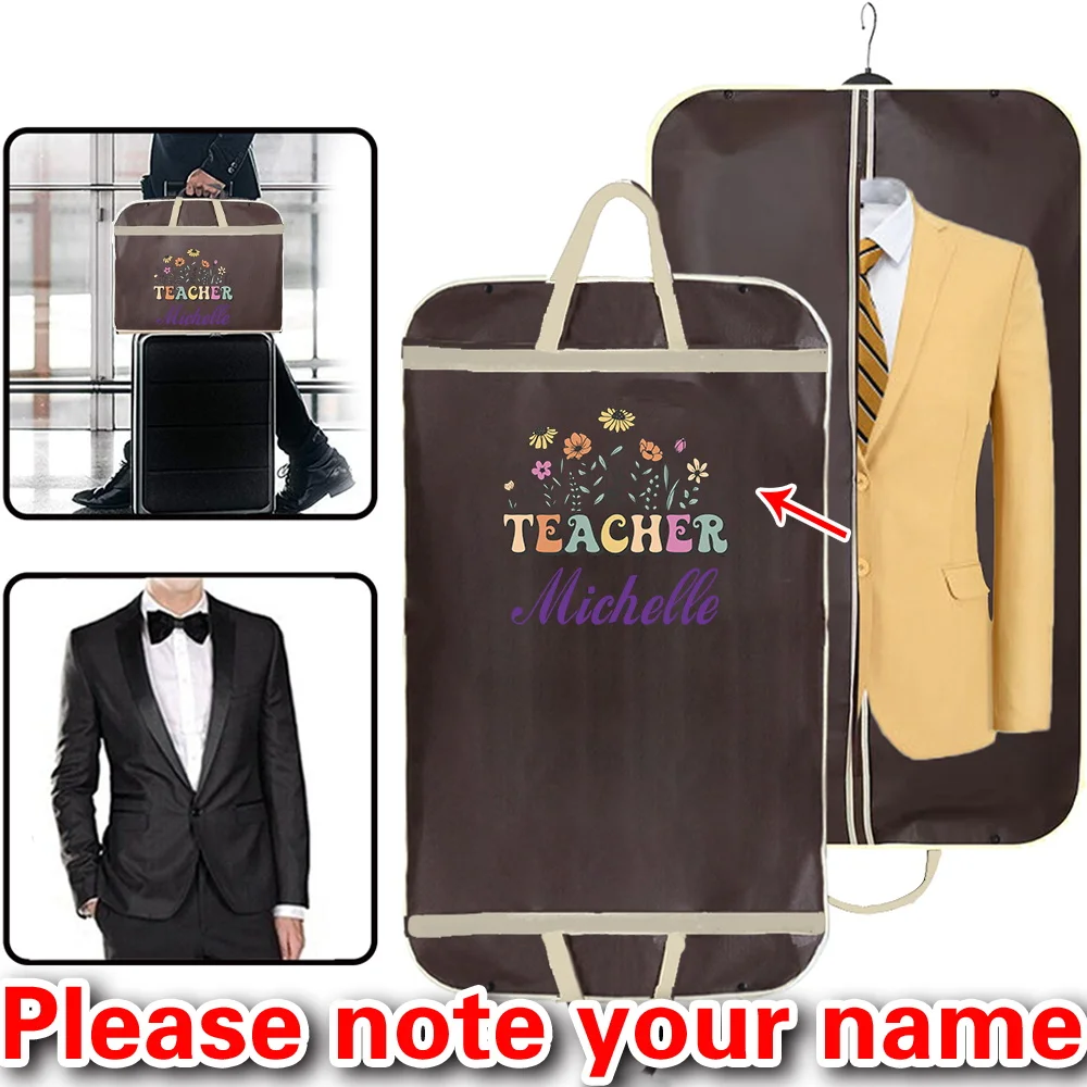 

Personalized Customized Waterproof and Dustproof Coat, Clothes Protective Cover and Zipper for Portable Travel.