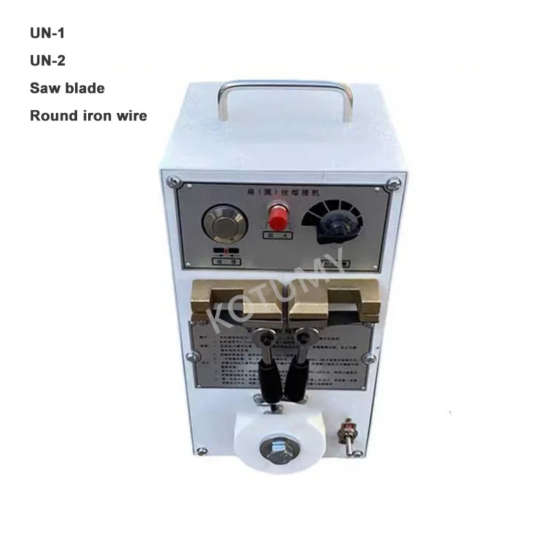 Factory Direct 2026 UN-2 Electric Welder Portable 2KW 220V Small Saw Blade Butt Welder /Band Saw Blade Welding Machine Touch Wel