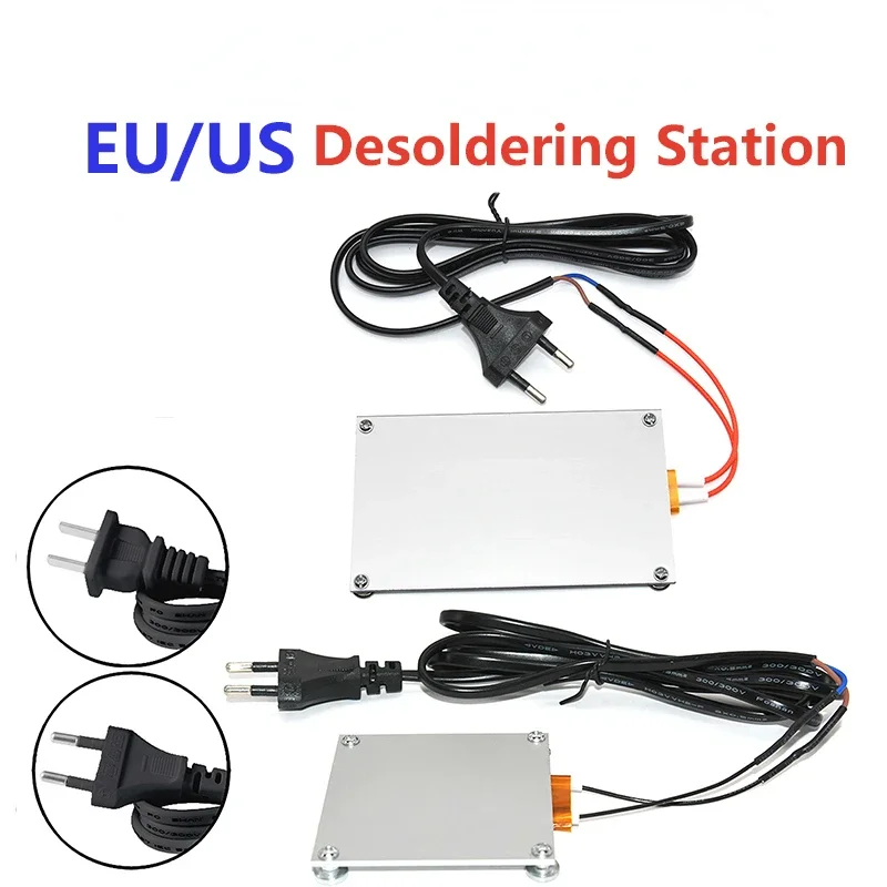 LED Lamp Remover BGA Fast Heating Demolition ChipWelding Soldering Station Aluminum Heating Plate 300W 260 Degree Soldering Kit