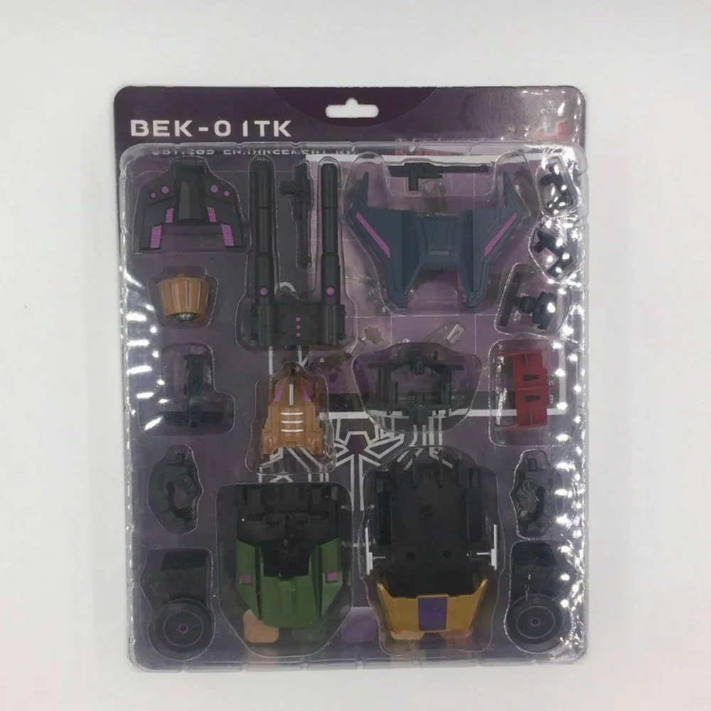 NEW BEK-01TK Japanese Version Metallic Upgrade Kit For Transformation X-Transbots FOC Bruticus Action Figure Accessories