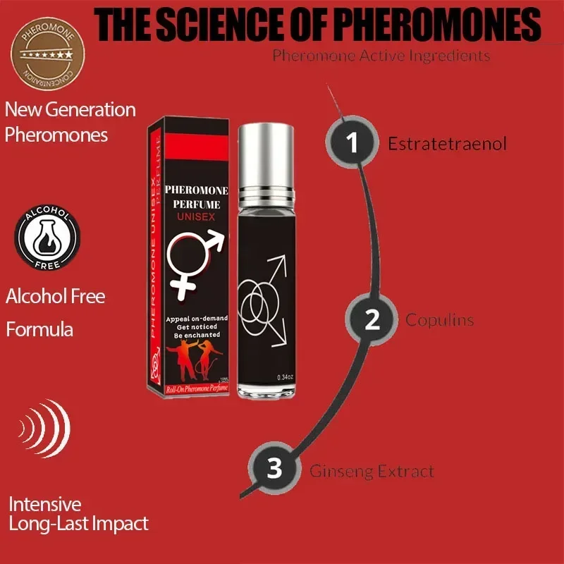 Pheromone Perfume Men Women Parfume Intimate Partner Flirting Seduction Erotic Perfumes Sexy Fragrance Body Scent