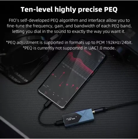 FiiO KA17 Hi-Res Audio HIFI Decoder Portable USB DAC AMP Desktop Headphone Amplifier Dual ES9069Q 3.5mmm 4.4mm for Android iOS