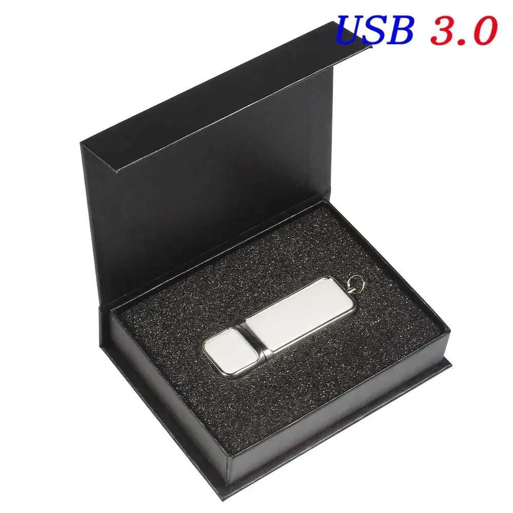JASTER Lederen USB 3.0 Flash Drives 128GB Kleurenprint Pen Drive 64GB Gratis aangepast logo Memory Stick 32G Creatief relatiegeschenk