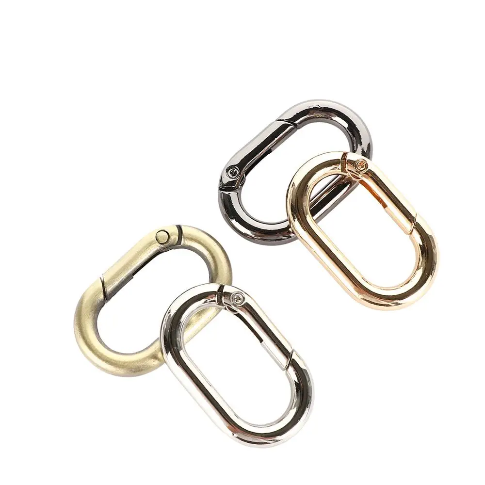 

Outdoor Survival Tool Zinc Alloy Clip Oval Carabiner Keychain Ring Buckle Hook