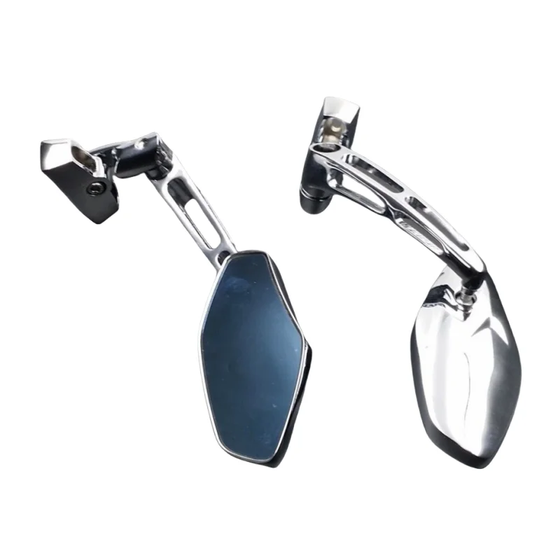 

Chrome Sport Motorcycle Rearview Side Mirrors For Yamaha Honda Kawasaki Suzuki