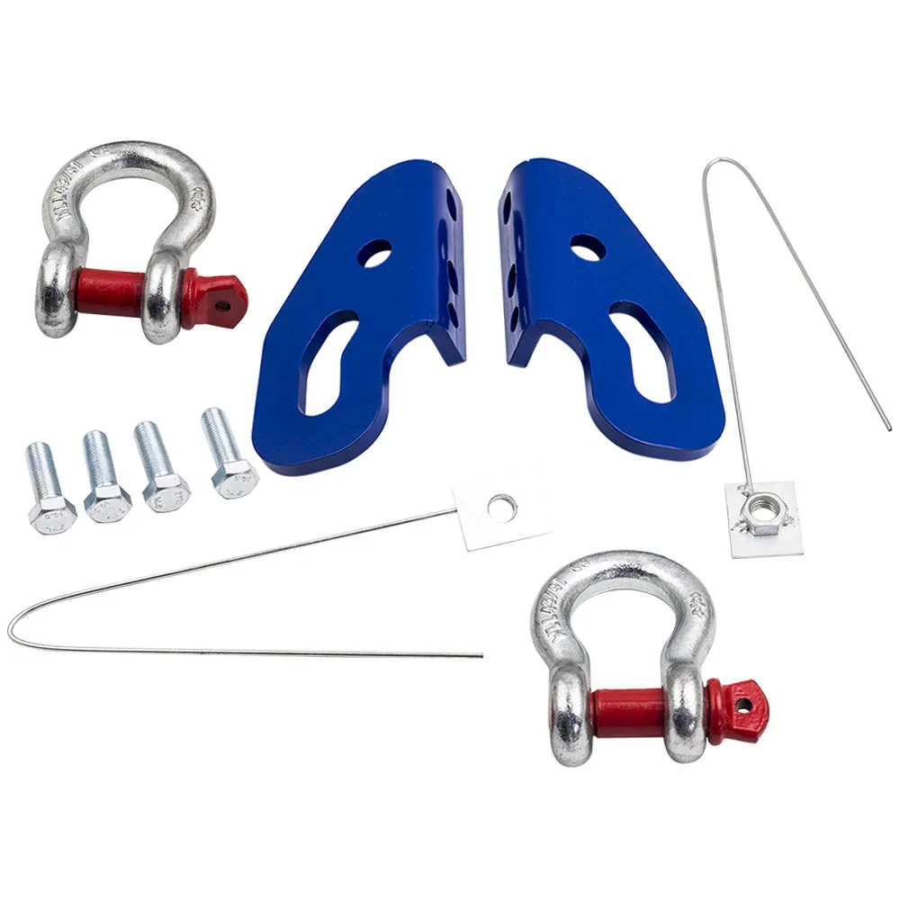 Recovery Tow Points Kit for Nissan Patrol GU Series 2,3,4,5-on with Shackle AFAU