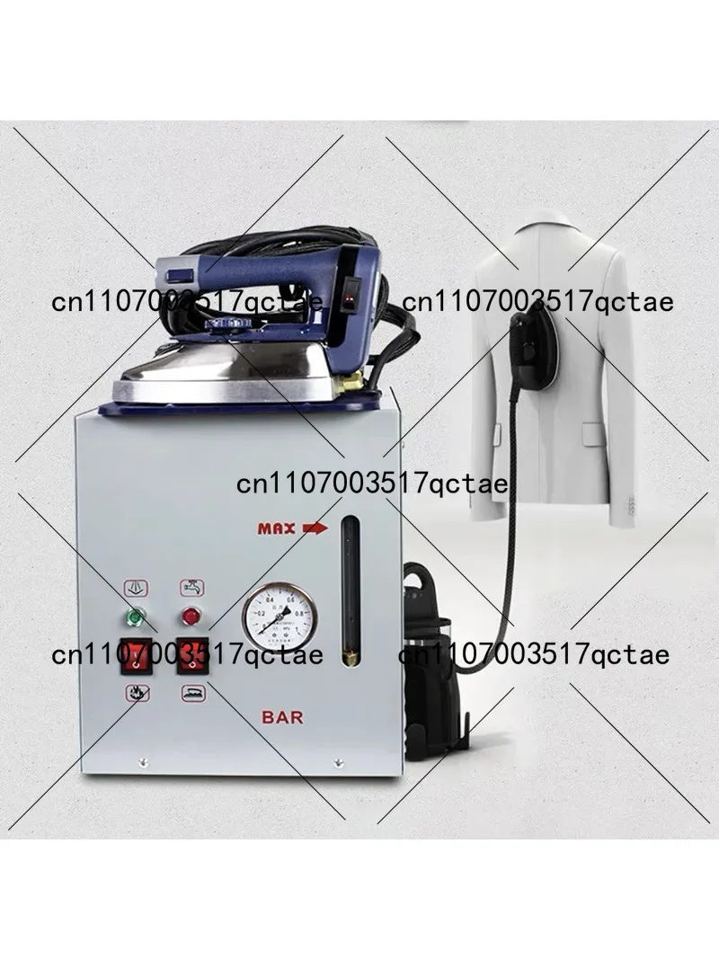 

High-Power Industrial Electric Iron with Hanging Bottle Feature Boiler Type Pressurized for Clothes And Curtains 220V for Househ