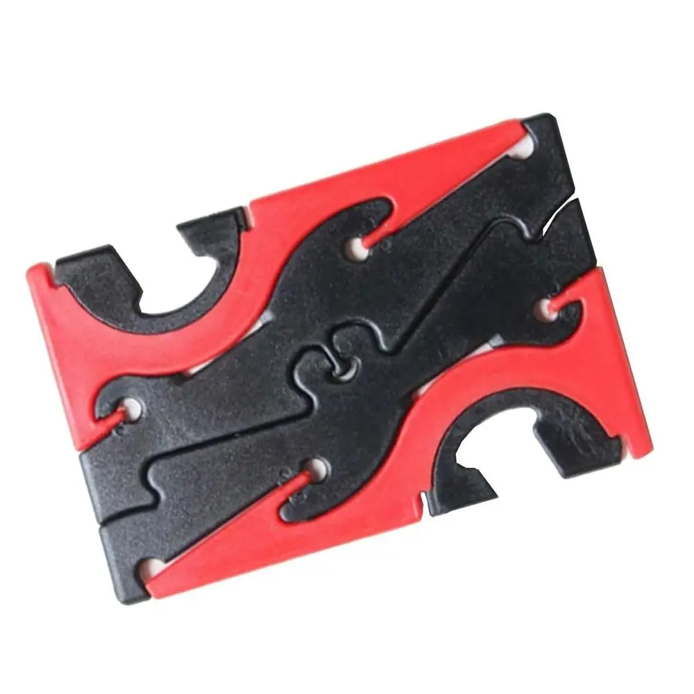 

Black Portable Card Phone Holder Desk Accessories Removable Adjustable Cell Phone Holder Plastic Wallet Folding Card