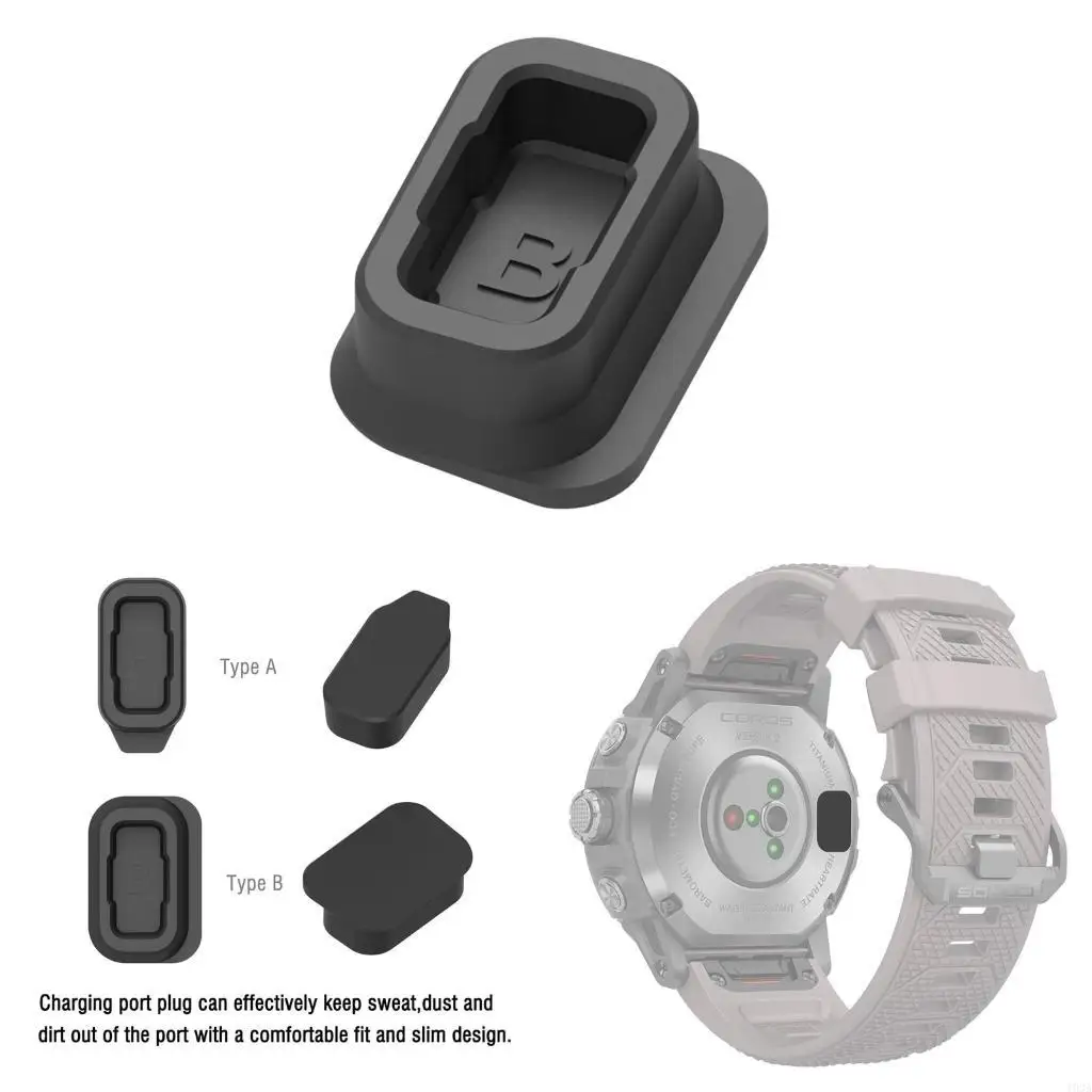 193A 2 VERTIX PACE 2 42mm/46mm for Smart Watch Charging Port Protector Dust Plug Cap