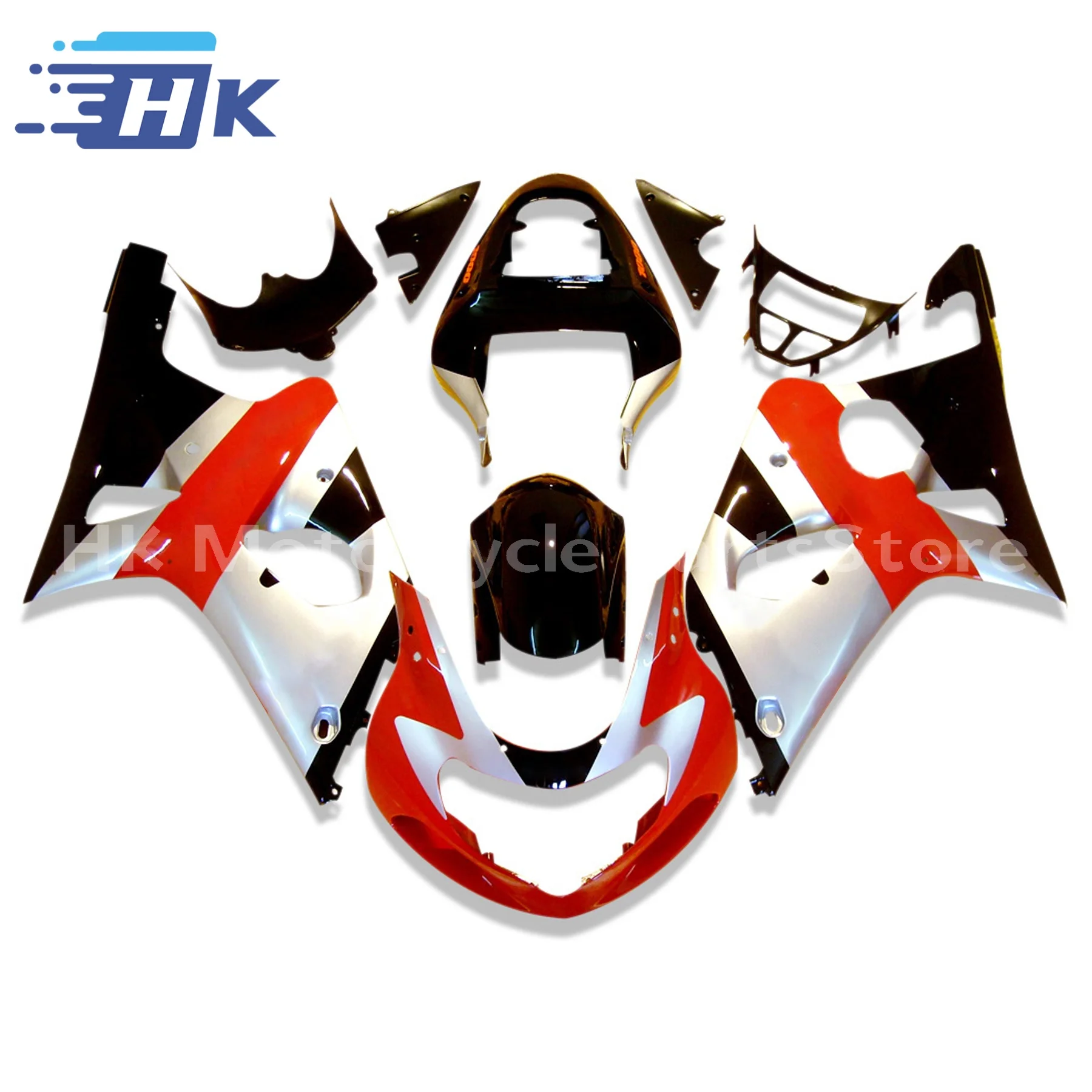 Fairing kits for Suzuki GSXR1000 2000 2001 2002 K1 K2 GSX-R1000 Motorcycle Fairings Kit GSXR 1000 00 01 02