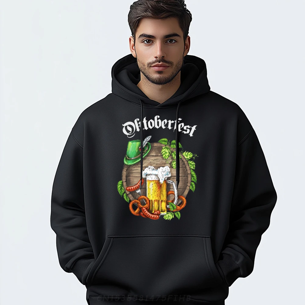 

Oktoberfest 2020 Bavarian Munich Beer Festival Printed Sweater Casual Everyday Christmas Hoodie Party