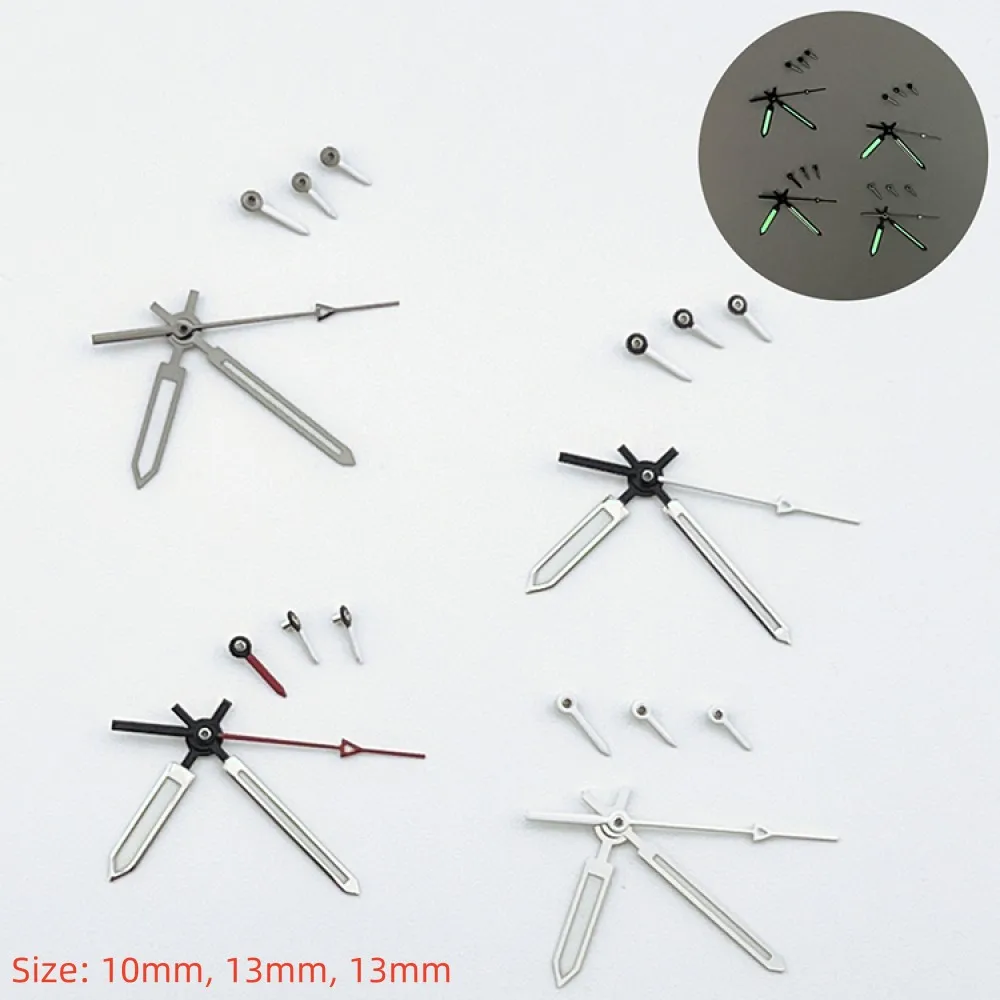 

NH35 Hands Green Luminous Hands Needles for NH35 NH36 4R35 4R36 Movement Watch Modification Accessories