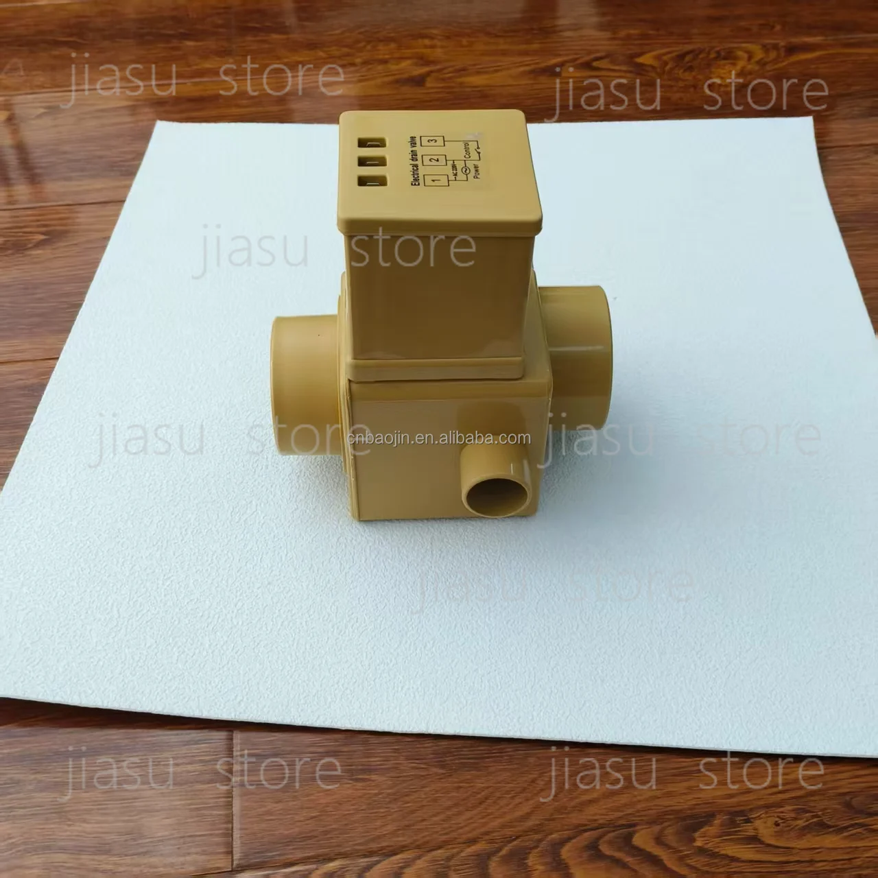 V3ED-180 3 Inch 180 Degree 220v 110V 24v 2 Line 3 Line Automatic Commercial Washing Machine Drainage Valve  WH-QD-3-180