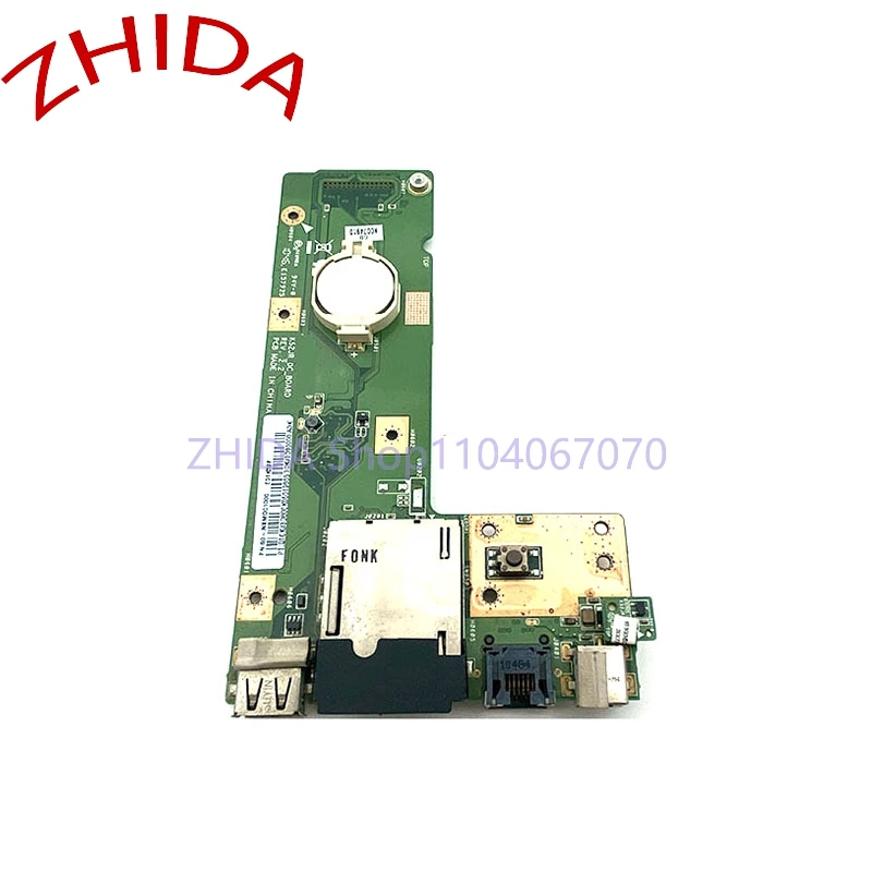 For ASUS K52 K52J K52JR K52JC K52DR X52F K52F X52J USB DC Jack Board K52JR REV:2.2 60-NXMDC1000 K52JR_DC_BOARD