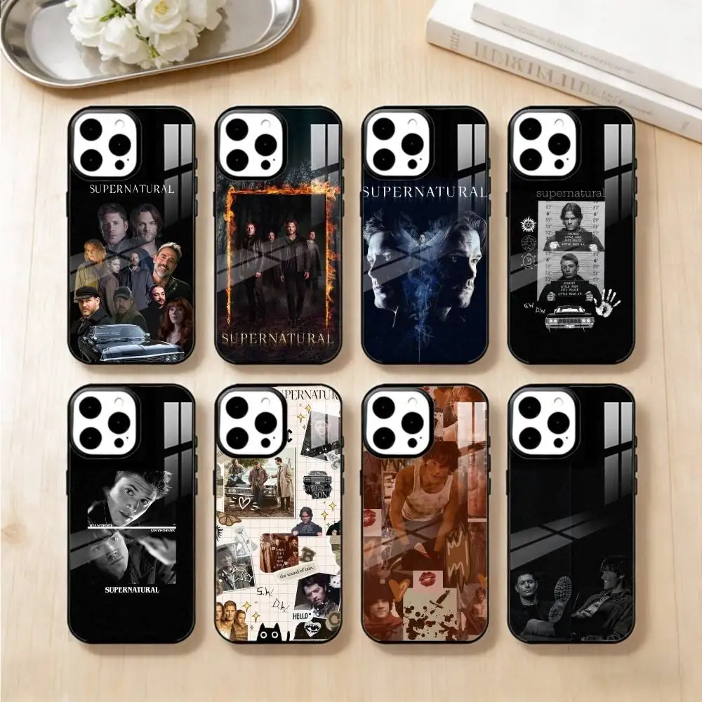 

S-Supernatural SPN Dean And Sam Phone Case For iPhone17,16,15,14,13 Plus,Pro Max Magnetic For Magsafe Wireless Charging