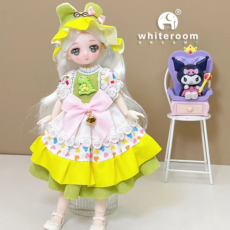 1/6 Bjd bambola abito da sposa AnimePrincess Dress Action Figures sferico snodato bambola per bambini giocattoli ragazza Cosplay 30 cm Lolita