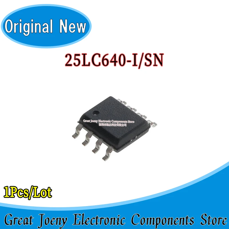 

100% New Original 25LC640-I/SN 25LC640I IC Chipset SOP-8 Bulk Best Price Plastic Casing