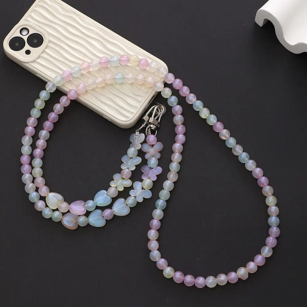 

Phone Hangings Beading Neck Rope Pendant Hanging Rope Necklace Phone Lanyard Crossbody Cellphone Strap Phone Strap Phone Chain