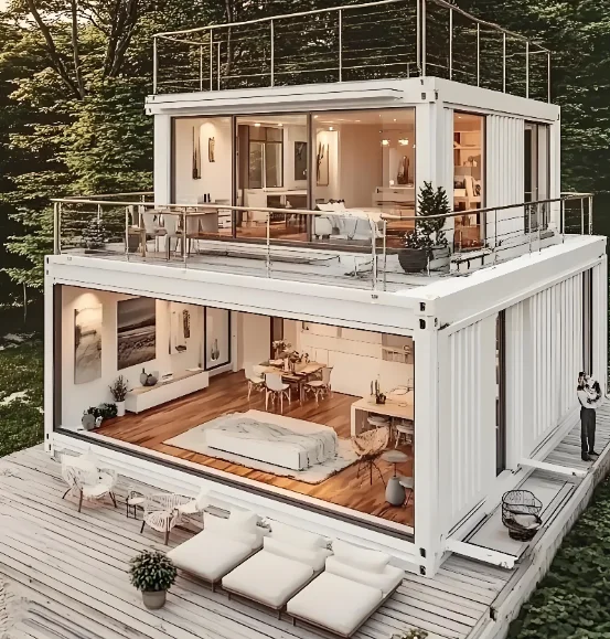 Private Customized DIY Design Container Size Villa House