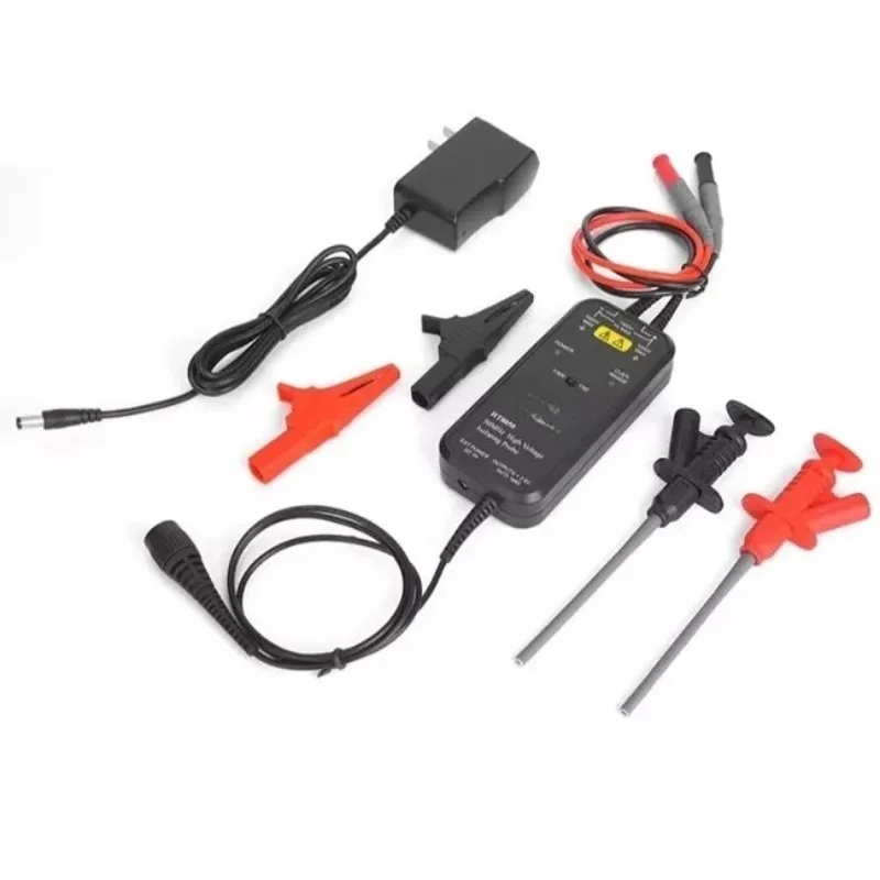 المسبار التفاضلي المعزول عالي الجهد HT8100 ورافعة الذبذبات 1300 فولت تعويم لقياس 100 متر