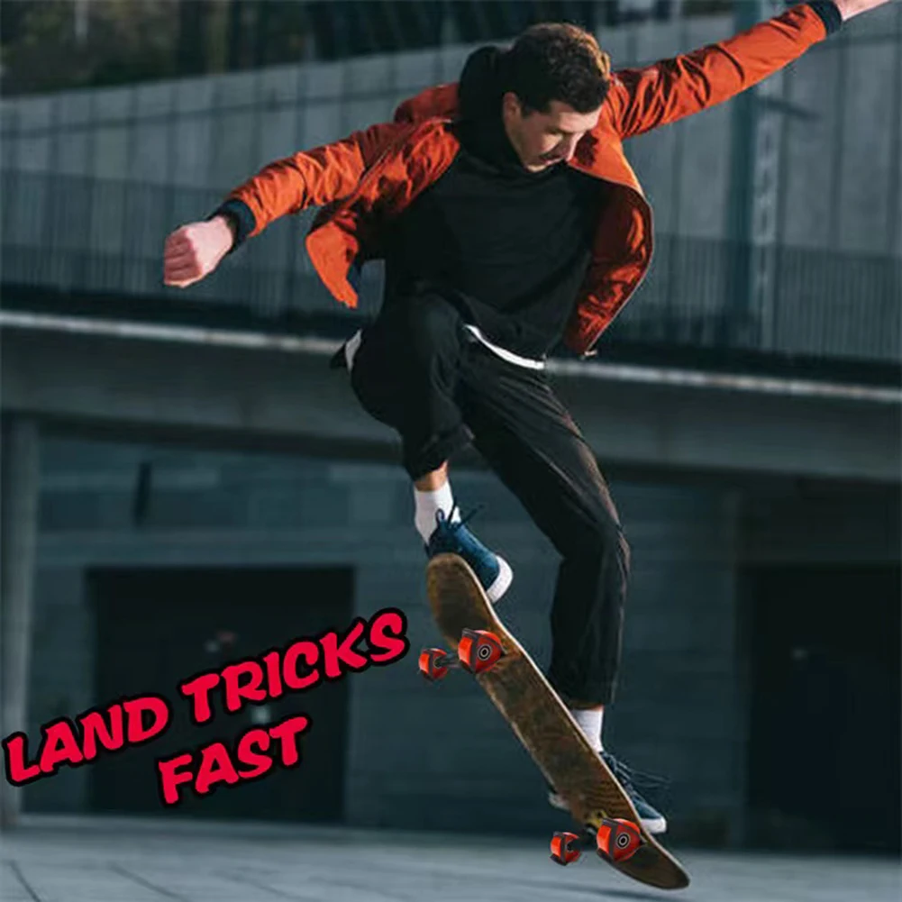 4pcs Skateboard Trick Trainers Easy To Use & Ultra Durable Perfect Gift For Skaters Skateboard Parts