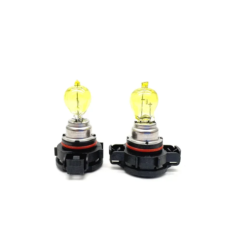 2PCS PS19W Halogen Lamp 12V19W H16 5202 f Daytime Running Lights DRL BULB Direct Replacement Yellow 3000K