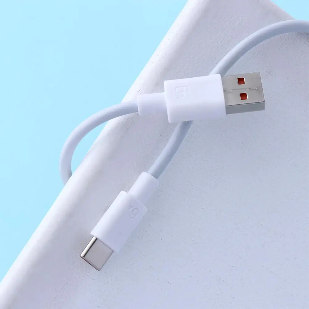 1PC Charger Adapter Type C USB 6A 66W Digital Cables Mobile Phone Data Cord Sync Wire USB Type C Cable 6A Fast Charger Cable