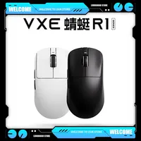 Vgn Vxe Paw3395 Lightweight Mouse Bluetooth Wireless  Dragonfly R1 R1 Se Pro Max Gaming Mouse Pc Gaming Accessories Custom Mice