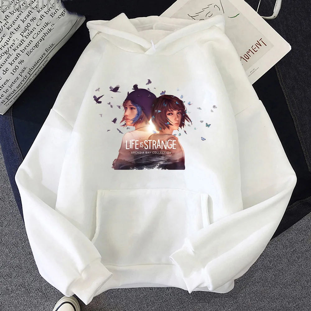 Life Is Strange Sweatshirts Arcadia Bay Collection Graphic Print Hoodies for Women Men New Pattern Top High Street Y2K Pullovers