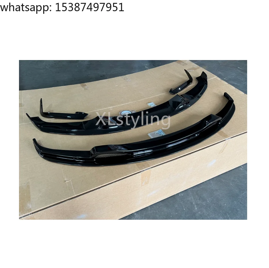 For XLstyling Car M Performance V and MAD Style Front Bumper Splitter Lip for BMW F30 MT