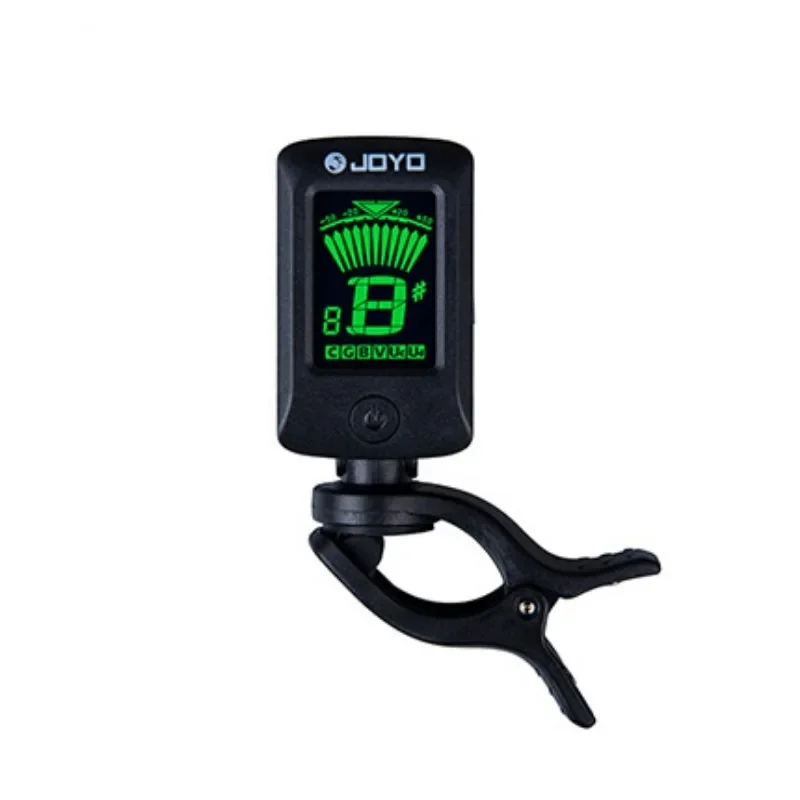 JOYO JT-06 Digitales Gitarren-Tuner, 440 Hz, Mini-Clip-on-Chromatisches Stimmgerät für Akustikbass, Violine, Ukulele, E-Gitarren-Tuner