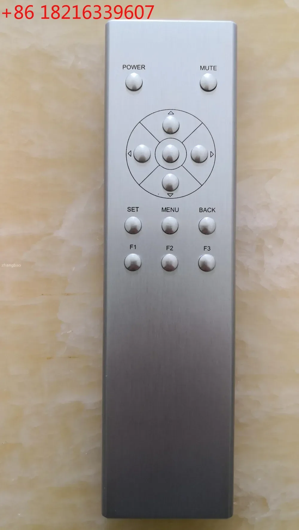 High End Aluminum Alloy Shell Infrared Learning Remote Control Universal Remote for TV Amplifier CD Player - Advanced Learning F