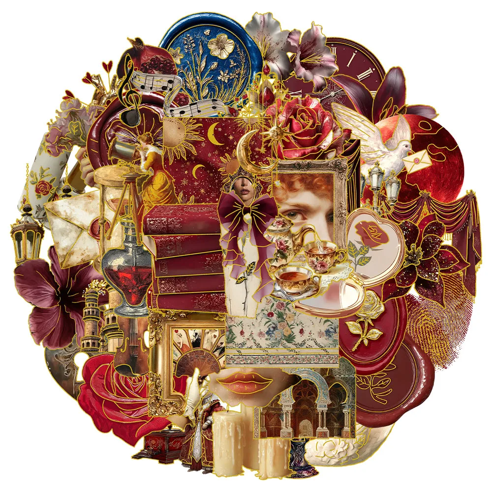 50PCS Creative Retr…