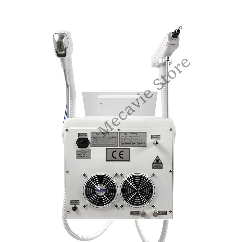 

2025 Профессиональный салонный аппарат 2-в-1 для безболезненного удаления волос YAG Pico 4000 Вт, 4 волны, для косметологических процедур