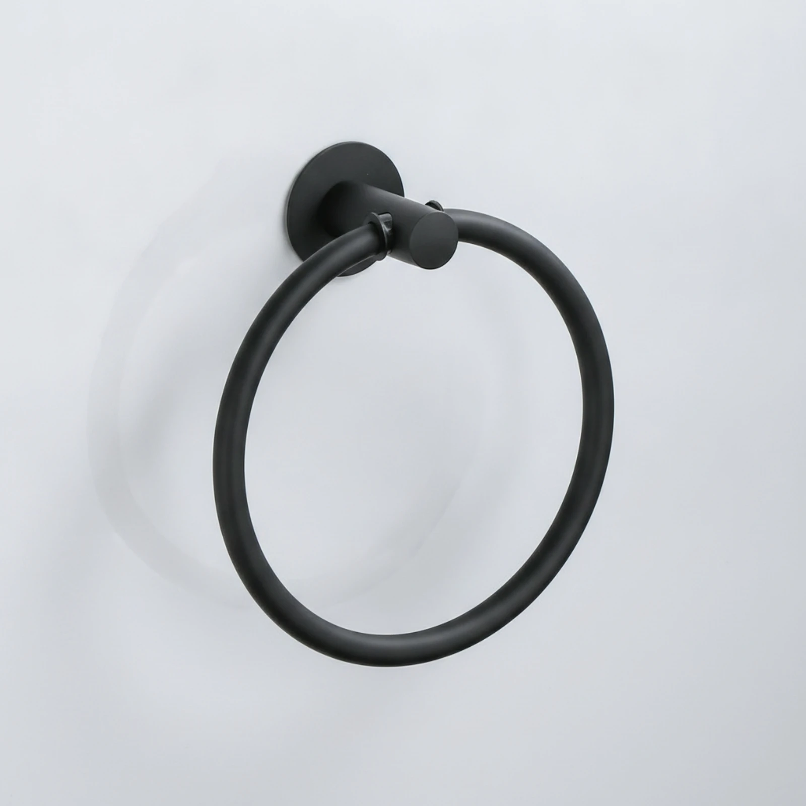 Hand Towel Hoop Rustproof Bathroom Towel Hoop Hardware Modern Long-Lasting for Powder Room